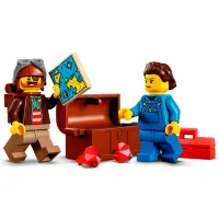 Constructor LEGO The Shark Attack Stunt Challenge Motocicletă/ Multicolor photo 5
