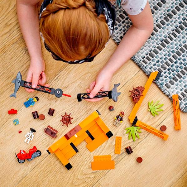 Конструктор LEGO The Shark Attack Stunt Challenge мотоцикл/ Разноцветный photo 10