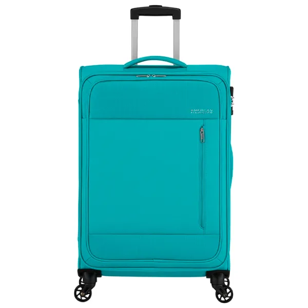 Чемодан American Tourister Heat Wave 65л/ Синий photo 3 Чемодан American Tourister Heat Wave 65л/ Синий photo 3