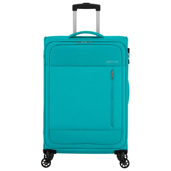 Чемодан American Tourister Heat Wave 65л/ Синий photo 3 Чемодан American Tourister Heat Wave 65л/ Синий photo 3