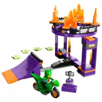 Constructor LEGO Dunk Stunt Ramp Challenge Motocicletă/ Multicolor photo 2