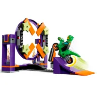 Constructor LEGO Dunk Stunt Ramp Challenge Motocicletă/ Multicolor photo 5