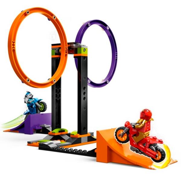 Конструктор LEGO Spinning Stunt Challenge мотоцикл/ Разноцветный photo 4