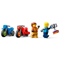 Constructor LEGO Spinning Stunt Challenge Motocicletă/ Multicolor photo 7