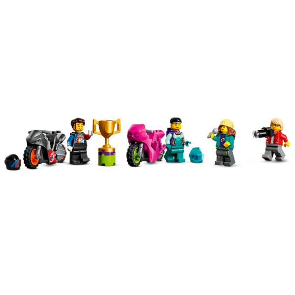 Constructor LEGO Ultimate Stunt Riders Challenge Motocicletă/ Multicolor photo 7