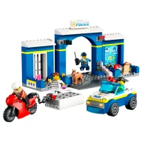 Constructor LEGO Police Station Chase Figuri/ Multicolor photo 2