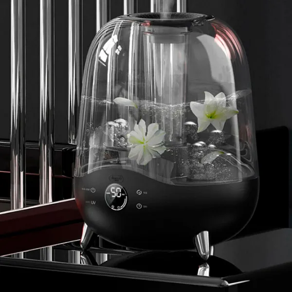 Umidificator de aer Deerma DEM-F327W Cu ultrasunet/ Black photo 3