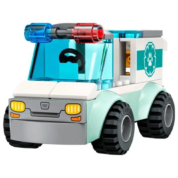 Constructor LEGO Vet Van Rescue Animale/ Multicolor photo 5