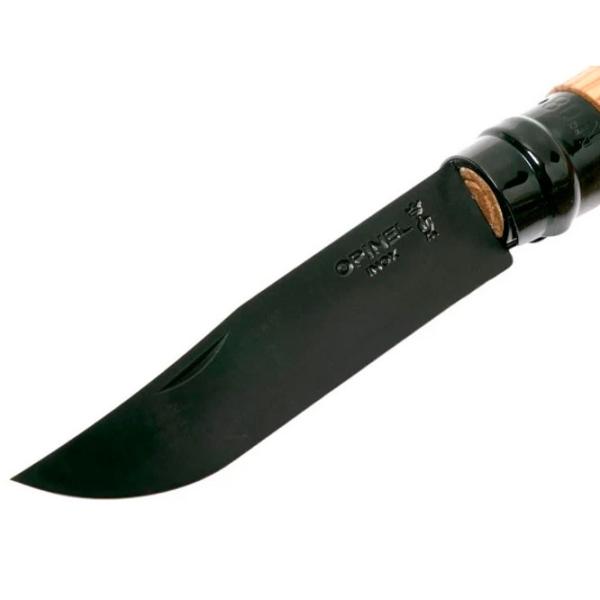 Нож Opinel Black Oak N08 002172 для повседневного использования/ Sandvik 12C27 photo 3