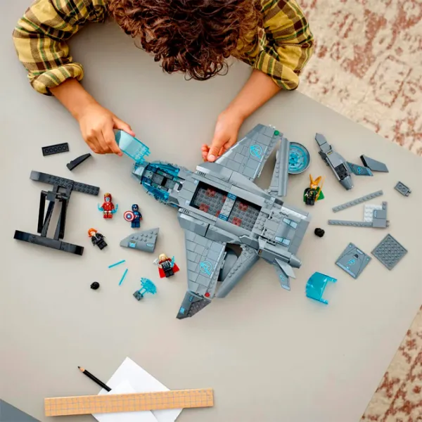 Конструктор LEGO The Avengers Quinjet Персонаж из фильма/ Разноцветный photo 9
