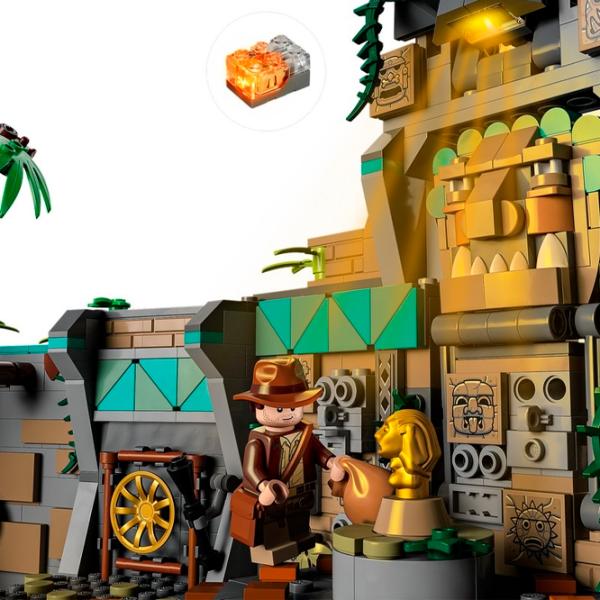 Конструктор LEGO Temple of the Golden Idol Сцена из фильма/ Разноцветный photo 5