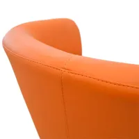 Canapea DecoPrim Club Duo Eco 72 (0006104) ECO Piele/ Orange photo 4