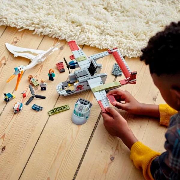Конструктор LEGO Quetzalcoatlus Plane Ambush Сцена из фильма/ Разноцветный photo 6