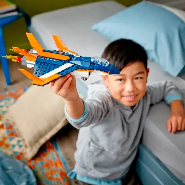Конструктор LEGO Supersonic-jet Транспорт/ Разноцветный photo 9