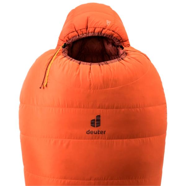 Sac de dormit Deuter Astro Pro 1000 SL Left Polyester/ Orange paprika photo 2