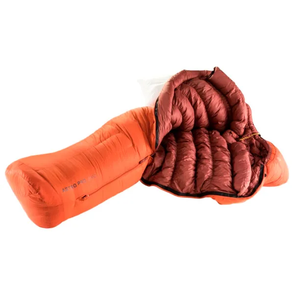 Sac de dormit Deuter Astro Pro 1000 SL Left Polyester/ Orange paprika photo 3