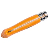 Cuțit Opinel Carbon Steel Wood Nr. 8 113080 de buzunar/ XC90 photo 3