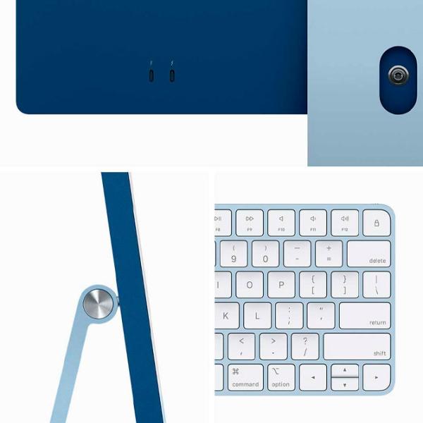 All-in-One PC Apple 24" 4.5K M3/ iMac 2023/ 8 GB/ 256 GB/ Blue photo 5