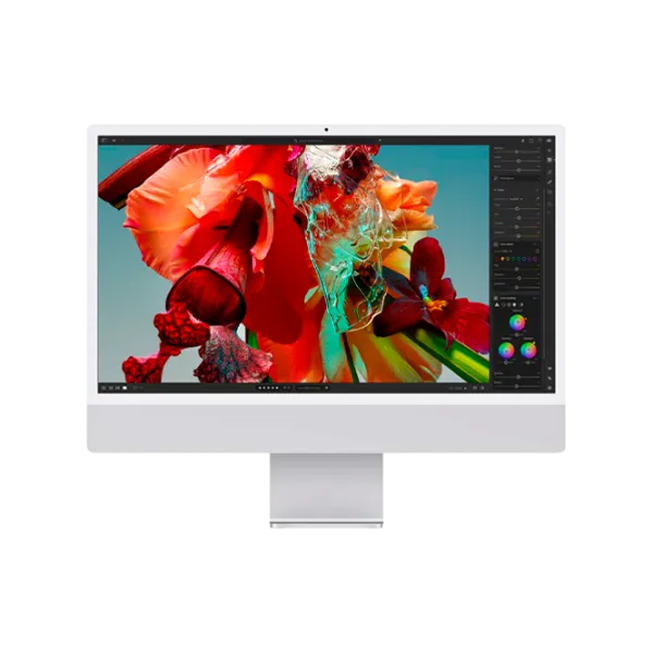 All-in-One PC Apple 24" 4.5K M3/ iMac 2023/ 8 GB/ 256 GB/ Silver photo 2