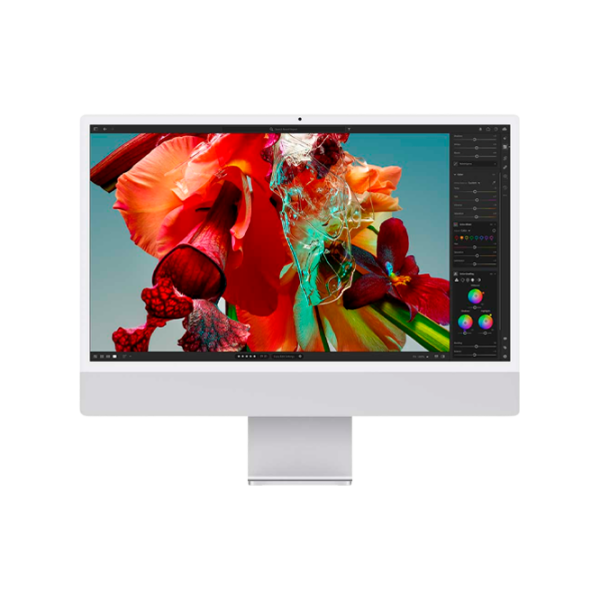 All-in-One PC Apple 24" 4.5K M3/ iMac 2023/ 8 GB/ 256 GB/ Silver photo 2