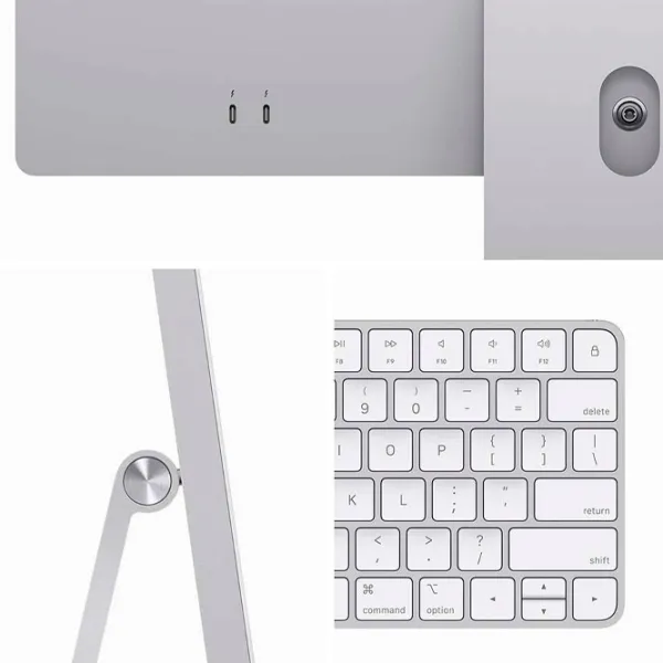 All-in-One PC Apple 24" 4.5K M3/ iMac 2023/ 8 GB/ 256 GB/ Silver photo 5