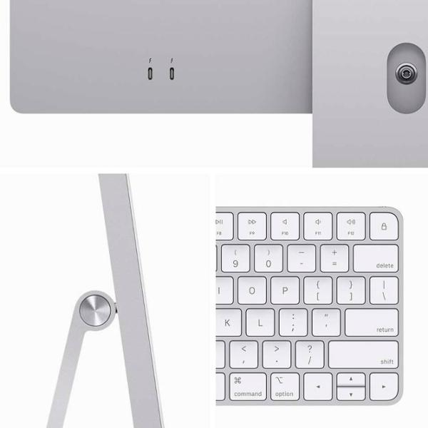 All-in-One PC Apple 24" 4.5K M3/ iMac 2023/ 8 GB/ 256 GB/ Silver photo 5