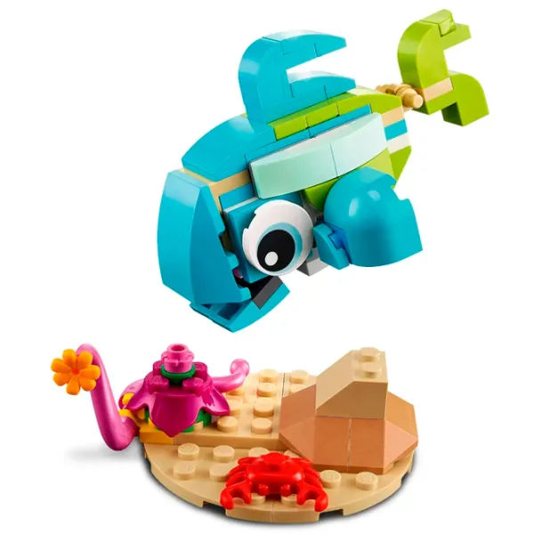 Конструктор LEGO Dolphin and Turtle Фигуры/ Разноцветный photo 2
