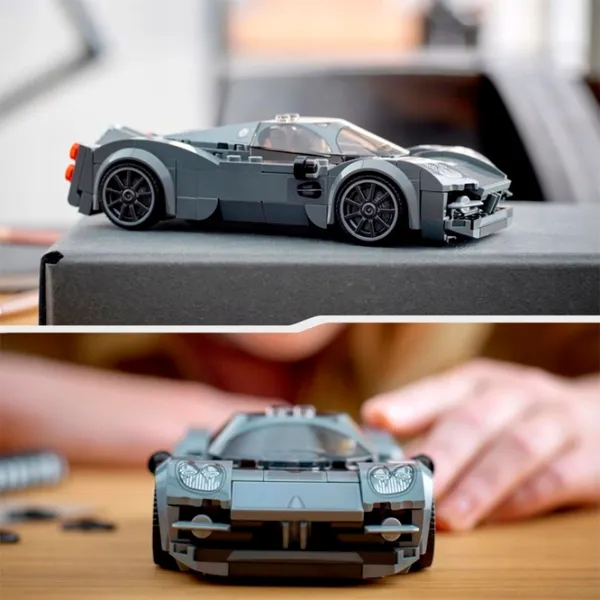 Конструктор LEGO Pagani Utopia Автомобиль/ Серый photo 8