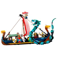 Constructor LEGO Viking Ship and the Midgard Serpent Figuri/ Multicolor photo 5