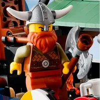 Constructor LEGO Viking Ship and the Midgard Serpent Figuri/ Multicolor photo 9