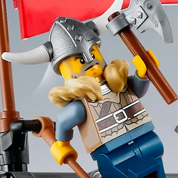 Конструктор LEGO Viking Ship and the Midgard Serpent Фигуры/ Разноцветный photo 10