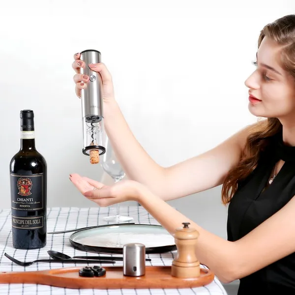 Электрический штопор Circle Joy CJ-EKPQ01 Серебристый photo 7