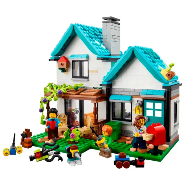 Constructor LEGO Cozy House Figuri/ Multicolor photo 2