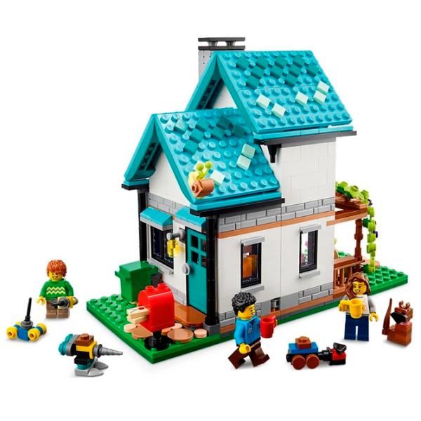 Constructor LEGO Cozy House Figuri/ Multicolor photo 4