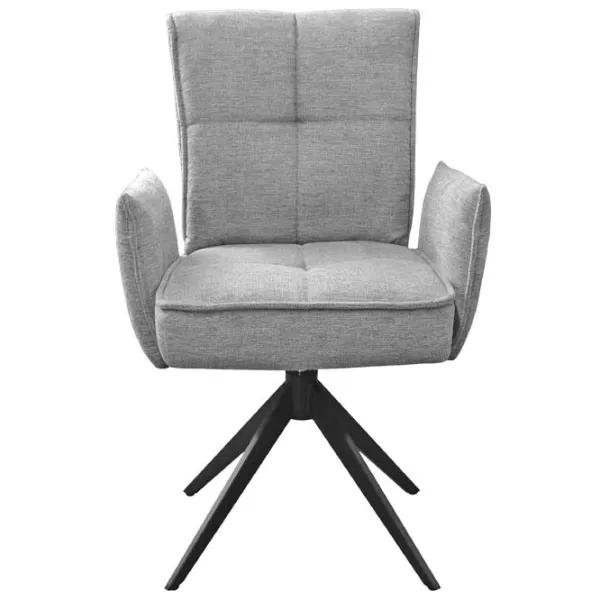 Кухонный стул DecoPrim Lorenz Arm Ткань/ Серый photo 2 Кухонный стул DecoPrim Lorenz Arm Ткань/ Серый photo 2