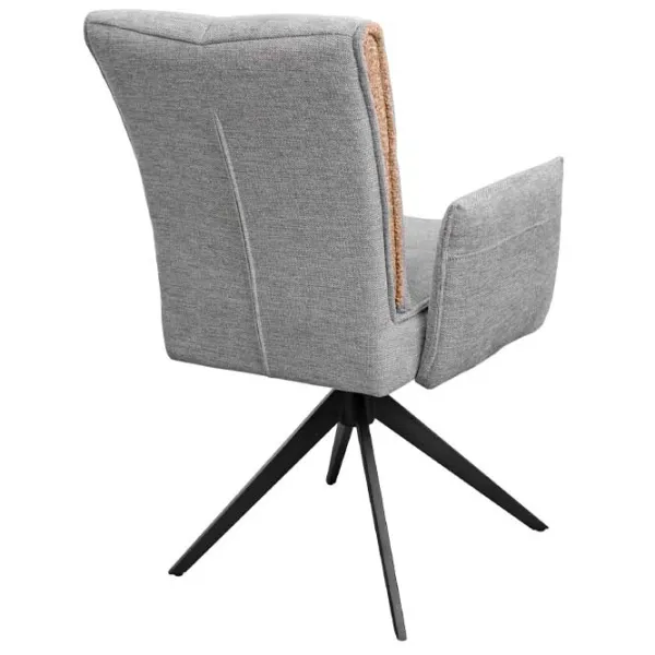 Кухонный стул DecoPrim Lorenz Arm Ткань/ Серый photo 4 Кухонный стул DecoPrim Lorenz Arm Ткань/ Серый photo 4