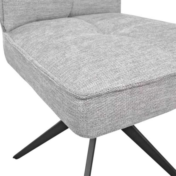 Scaun de bucătărie DecoPrim Lorenz Stofă/ Gray photo 5