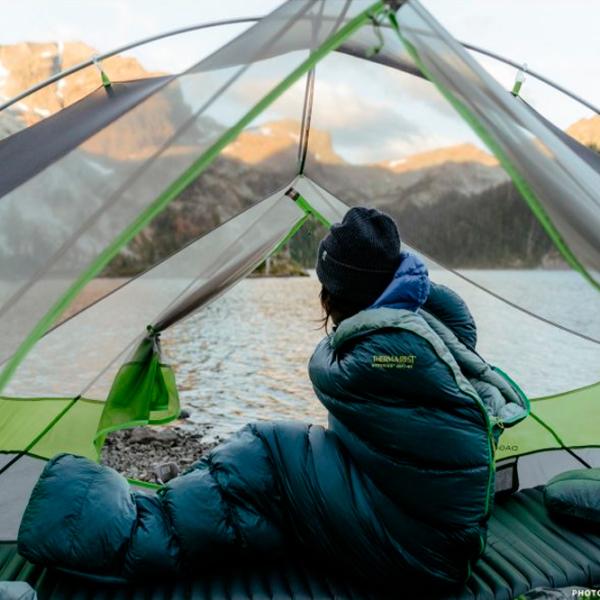 Sac de dormit Therm-A-Rest Hyperion 20 UL Bag Lng Nailon/ Blue photo 6