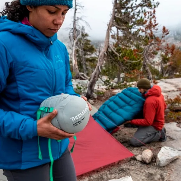 Sac de dormit Therm-A-Rest Hyperion 20 UL Bag Lng Nailon/ Blue photo 8