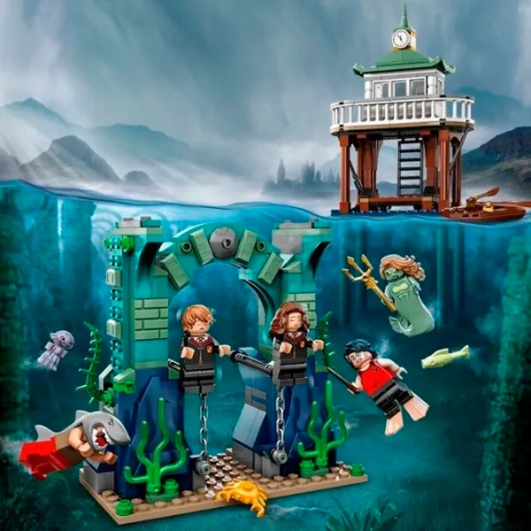 Конструктор LEGO Triwizard Tournament: The Black Lake Персонаж из фильма/ Разноцветный photo 5 Конструктор LEGO Triwizard Tournament: The Black Lake Персонаж из фильма/ Разноцветный photo 5