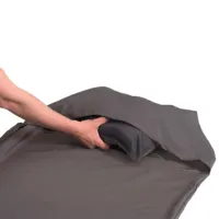 Accesoriu sac de dormit Robens Liner Mummy Pongee din microfibră/ Grey photo 3
