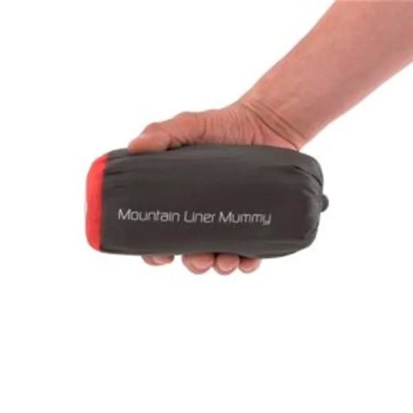 Вкладыш в cпальный мешок Robens Liner Mummy Эпонжи из микрофибры/ Grey photo 5