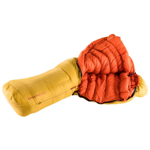 Спальный мешок Deuter Astro Pro 1000 Left Polyester/ Желтый Turmeric photo 3