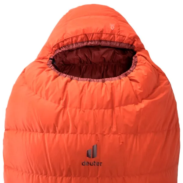 Sac de dormit Deuter Astro Pro 600 SL Left Polyester/ Orange paprika photo 2