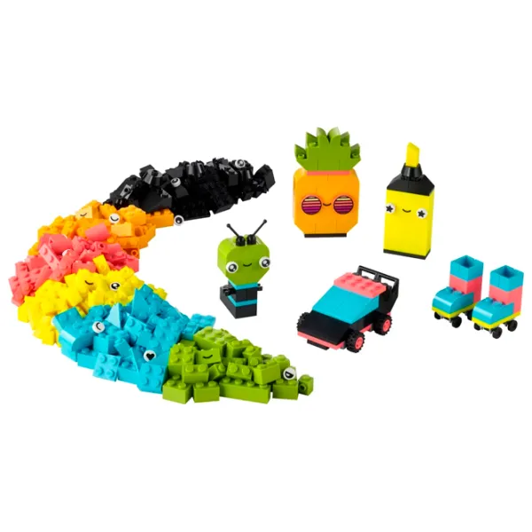 Constructor LEGO Neon Fun Creativ/ Multicolor photo 2