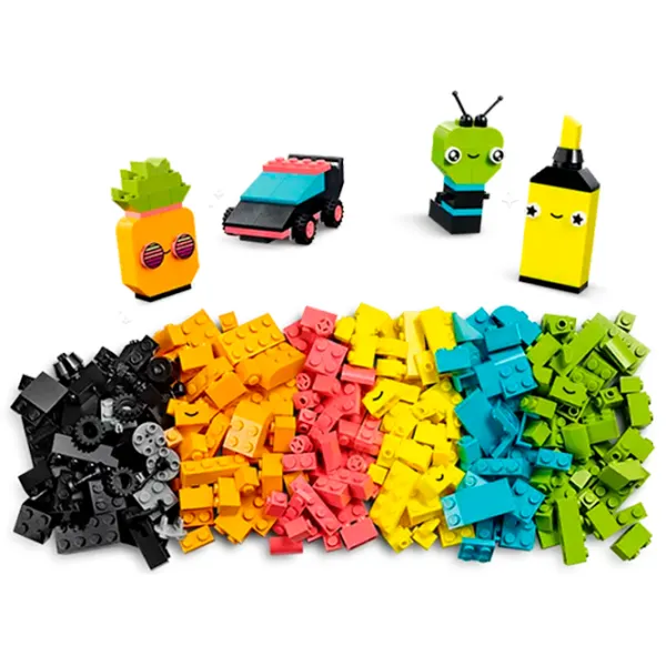 Constructor LEGO Neon Fun Creativ/ Multicolor photo 7