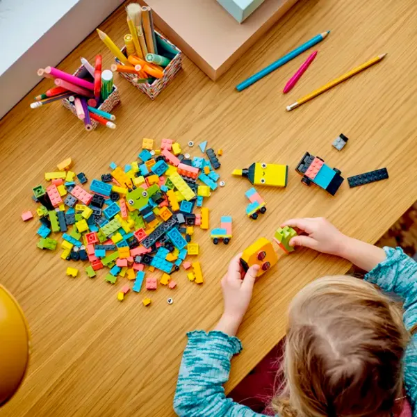 Constructor LEGO Neon Fun Creativ/ Multicolor photo 9