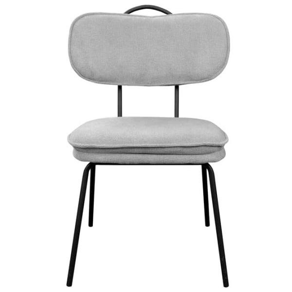 Scaun de bucătărie DecoPrim Solomon Stofă/ Gray photo 2 Scaun de bucătărie DecoPrim Solomon Stofă/ Gray photo 2