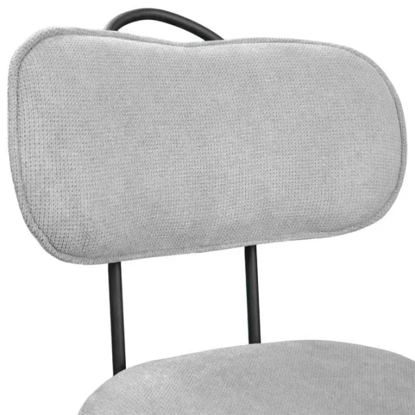 Scaun de bucătărie DecoPrim Solomon Stofă/ Gray photo 4 Scaun de bucătărie DecoPrim Solomon Stofă/ Gray photo 4