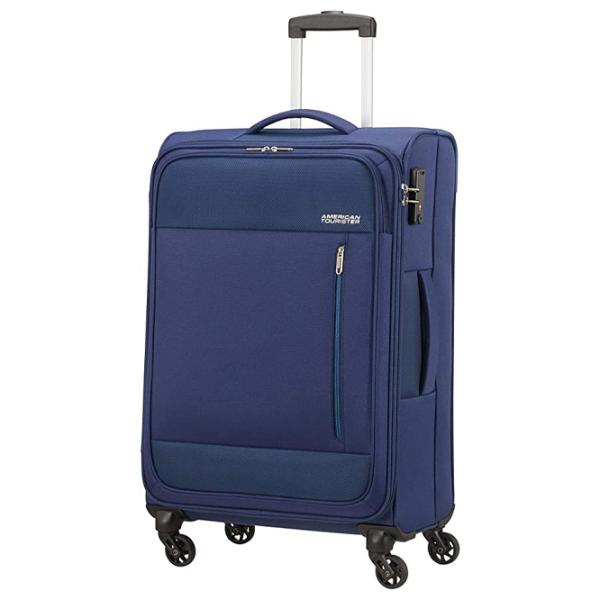 Valiză American Tourister Heat Wave 92l/ Combat Navy photo 2